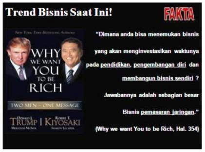 Donald - Kiyosaki tentang MLM